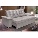 Ver imagem 1 de Sofá Retrátil e Reclinável Aspen 2.90m Super Pillow - Avelã