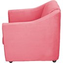 Ver imagem 5 de Kit Namoradeira Decorativa + 2 Poltronas para Sala Manicure Recepção Consultório Mila Suede