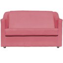 Ver imagem 2 de Kit Namoradeira Decorativa + 2 Poltronas para Sala Manicure Recepção Consultório Mila Suede