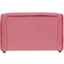 Ver imagem 4 de Kit Namoradeira Decorativa + 2 Poltronas para Sala Manicure Recepção Consultório Mila Suede