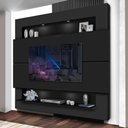 Ver imagem 1 de Painel Suspenso Tv 75 Polegadas Preto Milão Luapa