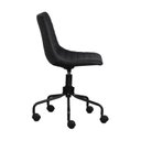 Ver imagem 6 de Kit 2 Cadeiras Escritório Giratória Retrô Base Aço Florença Rivatti