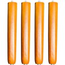 Ver imagem 1 de Kit 04 Pés Palito Madeira 25 Cm Rosqueável P02 Móveis Poltrona Puff Mesa - Inoviza