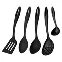 Ver imagem 1 de Jogo de Utensílios Ability em Nylon Preto 05 Peças