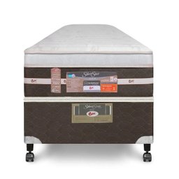 Cama Box Solteiro Castor Silver Star Air One Face Tecnopedic 88x188x59 + Box Castor - 2