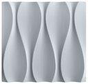 Ver imagem 5 de Forma 3D Gesso e Cimento ABS 1mm - Ondas 28x28 cm