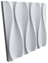 Ver imagem 3 de Forma 3D Gesso e Cimento ABS 1mm - Ondas 28x28 cm