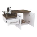 Ver imagem 4 de Conjunto Balcão C-cuba L38 e Espelheira Legno 831 Branco Chess C-carvalho Branco Chess C-carvalho