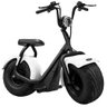 Mini Moto Elétrica Tui Scooter C/ Painel 1500W Branco - 1