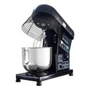 Ver imagem 2 de Batedeira Industrial Maná 5l 10 Velocidades Tacho em Inox 3 Batedores 1000w Preta Bivolt – Bpm-05