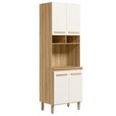 Ver imagem 1 de Paneleiro Duplo Intenza com 4 Portas Freijo/off White