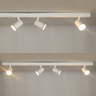 Kit 2 Trilho Eletrificado 2 Spot Led Mr16 Gu10 Direcionável Cor:branco - 5