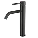 Ver imagem 1 de Torneira Misturador Monocomando Água Quente e Fria Bica Alta para Banheiro - Black Matte - Dp9202