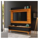 Ver imagem 1 de Painel para Tv Ambiente Antalya Freijó Preto - Luapa