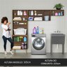 Kit Área de Serviço Lavanderia 235cm Rustic Gourmet Madesa - 6