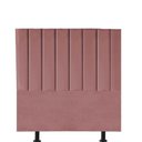 Ver imagem 3 de Cabeceira Estofada Solteiro 100cm Sophia Suede Rosê - D a Decor