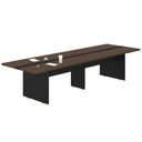 Ver imagem 2 de Mesa de Reunião Executiva Premium 3,60m 8 Pessoas Freijó