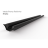 Veda Porta Rolinho 90cm Ajustável em Couro Sintético e Espuma Comfort Door Preto - 2