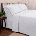 Ver imagem 1 de Kit Cobre Leito Buettner Liso King Sonata Branco