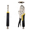 Ver imagem 3 de Alicate de Pressão 9 Polegadas Curvo Cabo Emborrachado