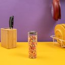 Ver imagem 5 de Pote de Vidro 550ml com Tampa Inox Hermético Redondo - Tud