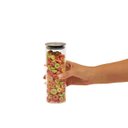 Ver imagem 2 de Pote de Vidro 550ml com Tampa Inox Hermético Redondo - Tud