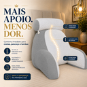 Ver imagem 4 de Travesseiro de Encosto Ergonômico Cinza