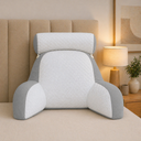 Ver imagem 2 de Travesseiro de Encosto Ergonômico Cinza