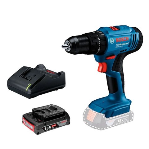 Furadeira e Parafusadeira Impacto 18v Gsb183li 1 Bateria Azul