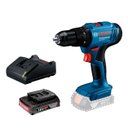 Ver imagem 1 de Furadeira e Parafusadeira Impacto 18v Gsb183li 1 Bateria Azul