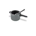 Ver imagem 2 de Panela de Pressão 20cm 4,5l Cor Cinza Linha Ceramic Life Vapt Brinox