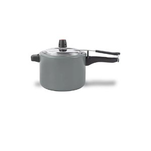 Panela de Pressão 20cm 4,5l Cor Cinza Linha Ceramic Life Vapt Brinox