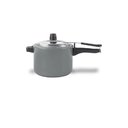 Ver imagem 1 de Panela de Pressão 20cm 4,5l Cor Cinza Linha Ceramic Life Vapt Brinox