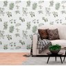 Papel de Parede Botânico - Plantas da Casa - COM TEXTURA - 3