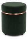 Ver imagem 3 de Puff Superior Rose Gold, Cor Verde Veludo - Let Móveis