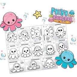 Brinquedo Educativo Desenho Mágico Polvo Emoções - 4