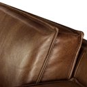 Ver imagem 3 de Sofá Wilky 3 Lugares Fixo Couro Marrom 300cm - 69794
