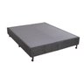 Cama Box Base Casal Rústico Cinza 30cm - 1
