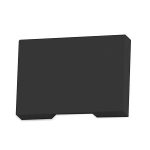 Arandela Balizador Externa Preto 3000k Led Parede Ip65
