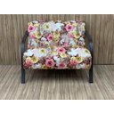 Ver imagem 6 de Conjunto Poltronas Braço Madeira Floral 66 México