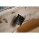 Ver imagem 1 de Puxador Decorativo Móveis Gaveta Cômoda Quadrado Concreto Claro