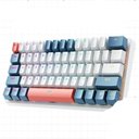 Ver imagem 1 de Teclado Mecanico K500-61 Mini Teclado Mecânico Formato 60% com Fio, Teclas Removíveis, Retroiluminaç