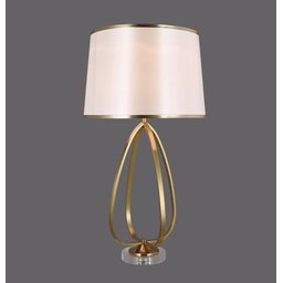 Abajur Lar Fino Decor Led Dourado 74 Cm - 3
