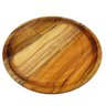 Prato em Madeira Teca ou Suporte, 14 Cm - 1