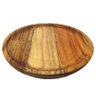 Prato em Madeira Teca ou Suporte, 14 Cm - 2