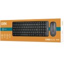 Ver imagem 1 de Kit Teclado e Mouse sem Fio 1200 Dpi Oex Blend Tm404 Cinza