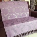 Ver imagem 1 de Manta para Sofá em Tecido Jacquard Medalhão 190x140cm