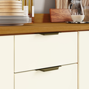 Ver imagem 6 de Cozinha Modulada Premium MDF 4 Peças Safira Nature Off White 190x220 cm Casamia
