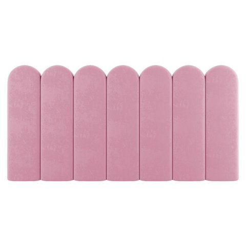 Painel Cabeceira Cama Box Casal Lana 140cm Suede Rosa - Abmaza