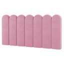 Ver imagem 3 de Painel Cabeceira Cama Box Casal Lana 140cm Suede Rosa - Abmaza